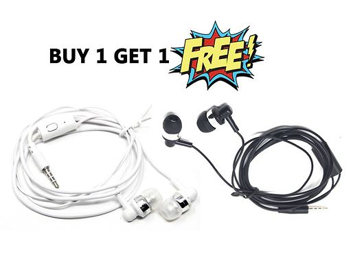 Earphones buy one get one free clearance