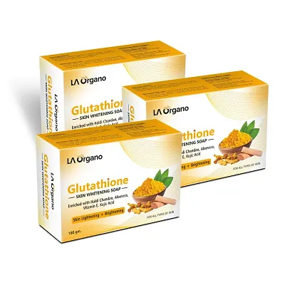 LA Organo Glutathione Haldi Chandan Skin Lightening Brightening