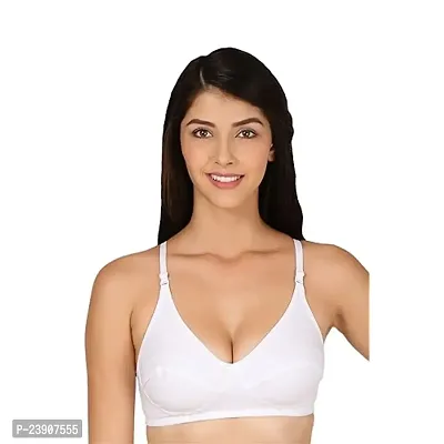 Buy Bodycare cotton wirefree adjustable straps soft cup padded bra