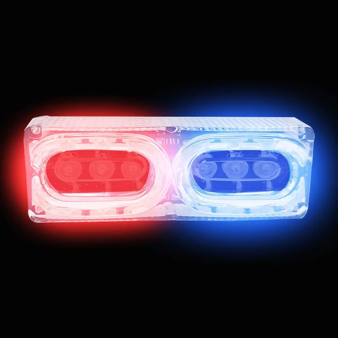 Police Light Flasher Light car bike light Red Blue for LED Flash Strobe Emergency Warning Light for Bikes