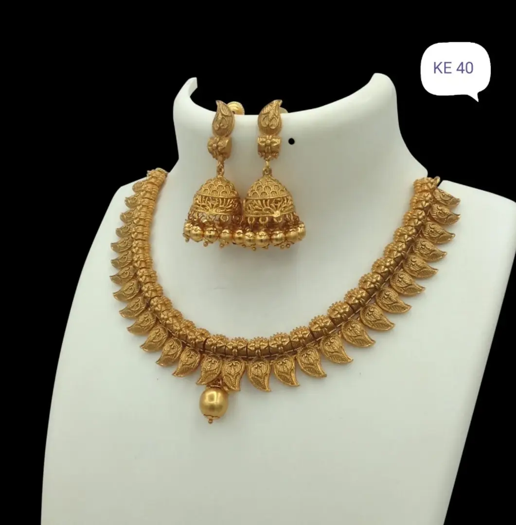 Latest gold necklace set designs with price on sale 2019