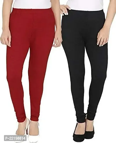 Buy Ankle Length Winter Thermal Warm Woolen Blend Leggings Pack of 2 Pcs  Maroon Leggings Online In India At Discounted Prices