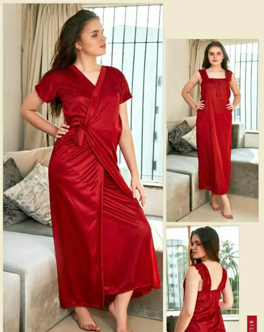 Trendy 2 IN 1 Night Dresses