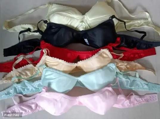 Buy women fancy fully padded bra pack of 6 Online In India At Discounted  Prices