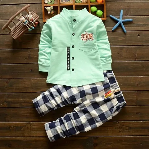 Kids Boys Trendy Top and Bottom Sets