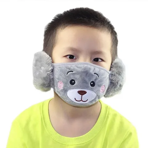 Kid's Mask with Earmuffs
