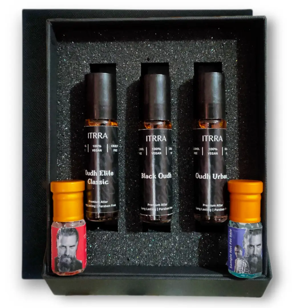 Buy Itrra Luxury Attar Set Black Oudh Oudh Urban Oudh Elite