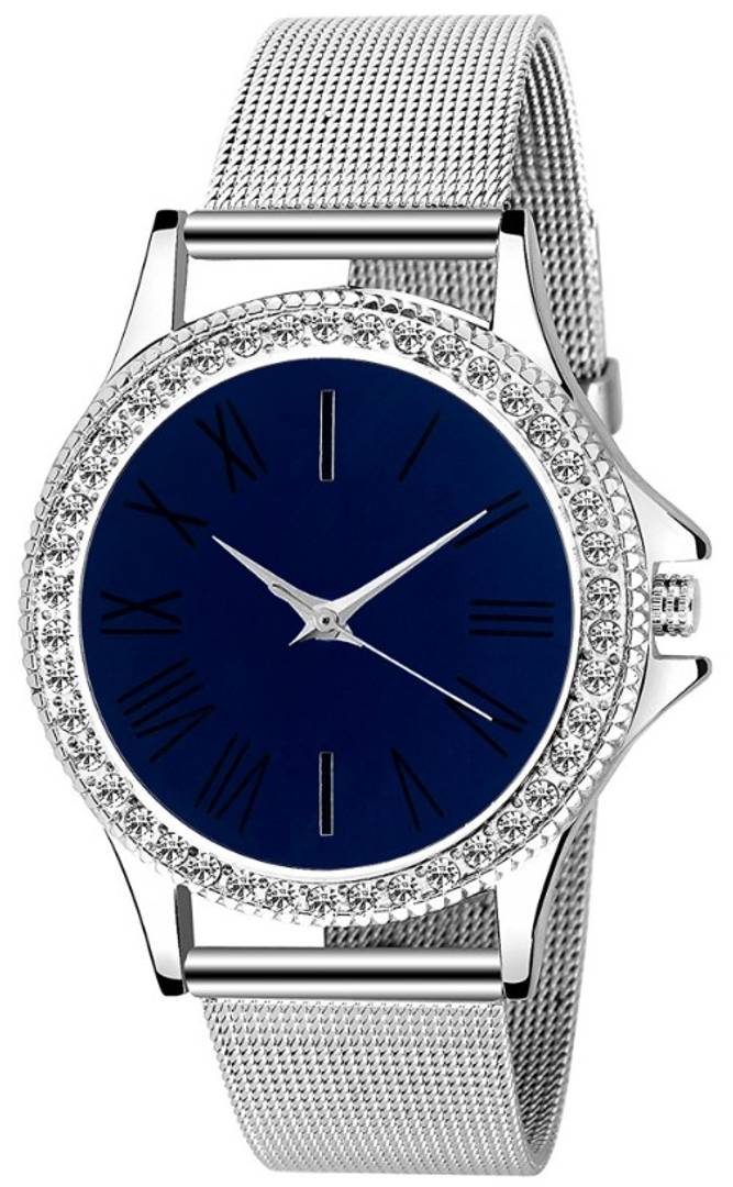 Silver colour best sale watch for girl