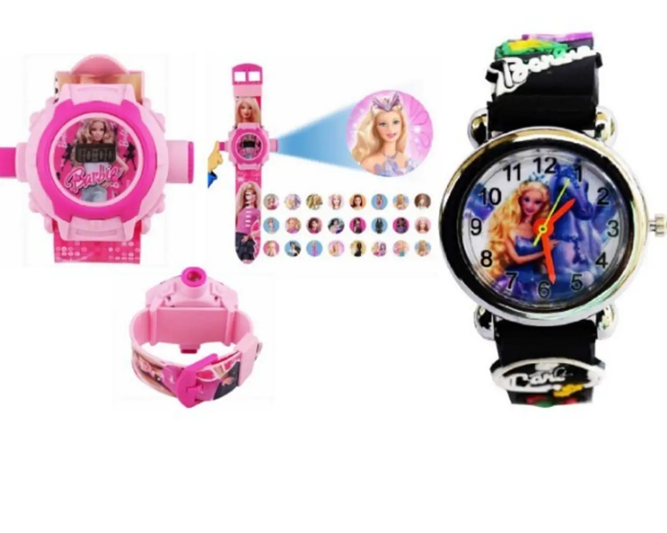 Fashionable LED Digital Projector Watch For Kids With 24 Images