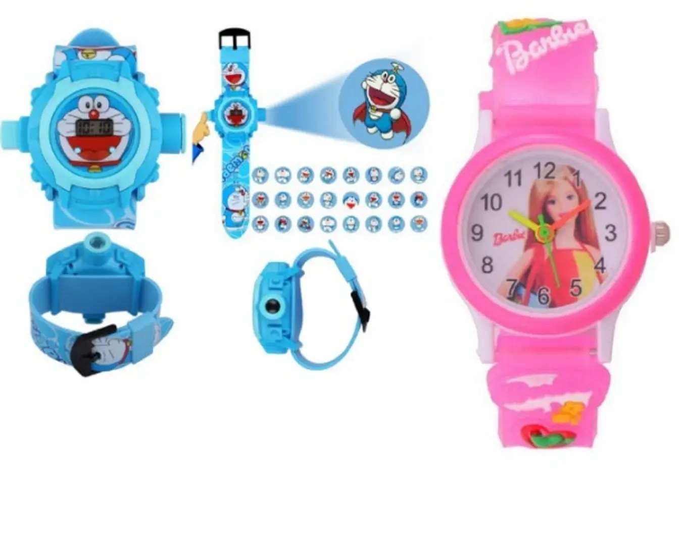 Barbie Theme Digital Watch With Spinner For Girls ( 1pc ) – The Magic Trunk