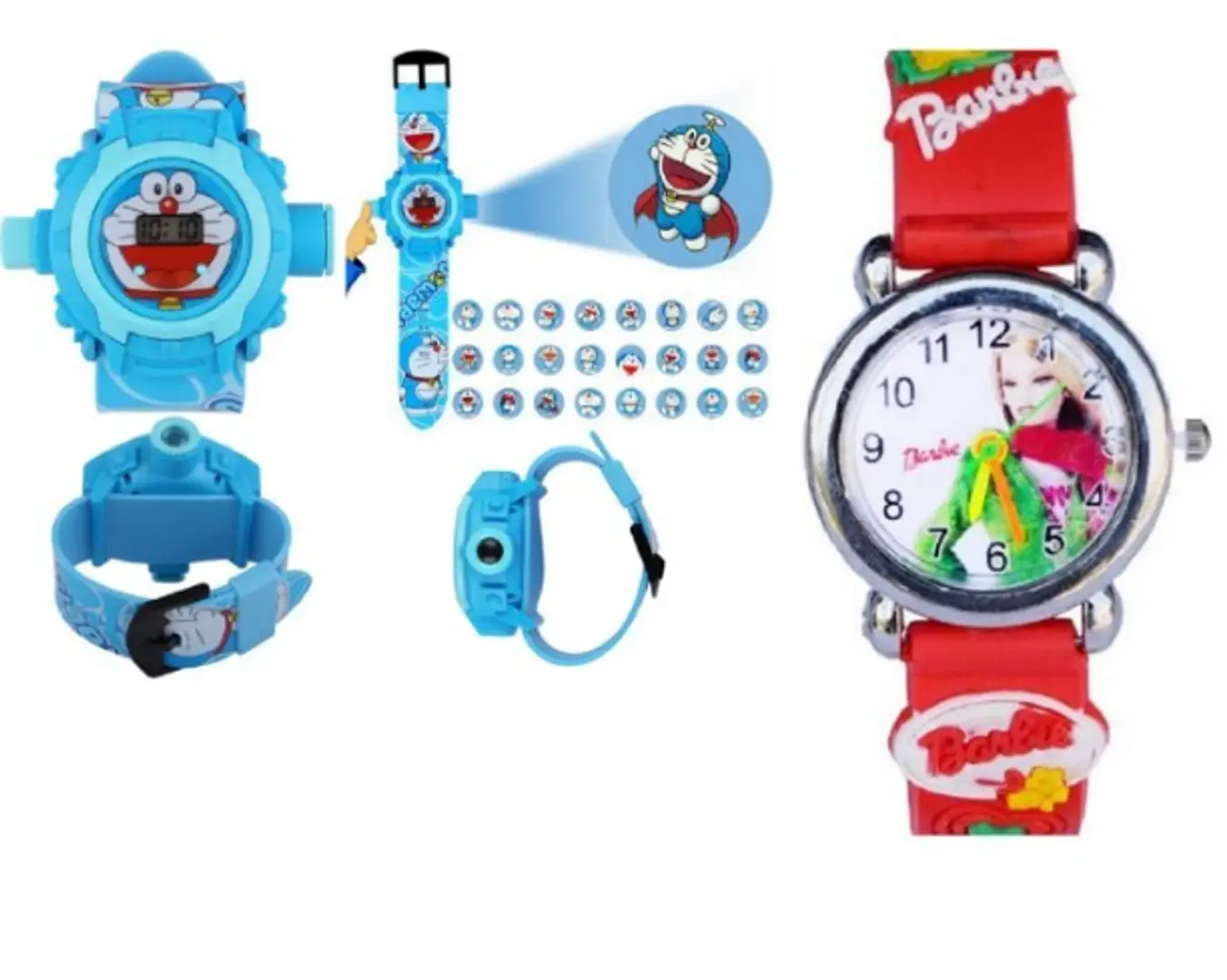 Doraemon watches with figure dolls - Japan Today