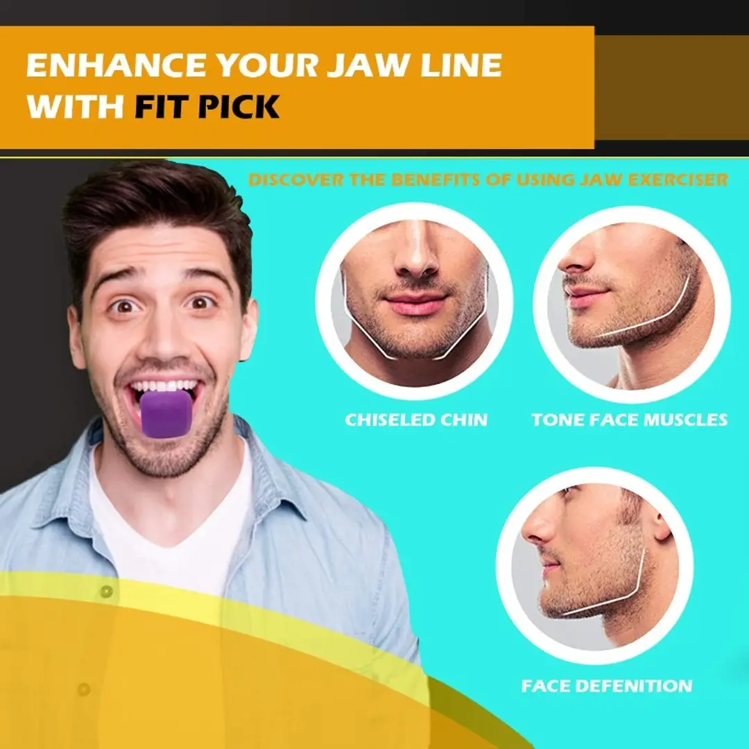 Buy Pro Jawline Exerciser Tool Men Women, Tones Jaw, Face Neck, Jaw ...