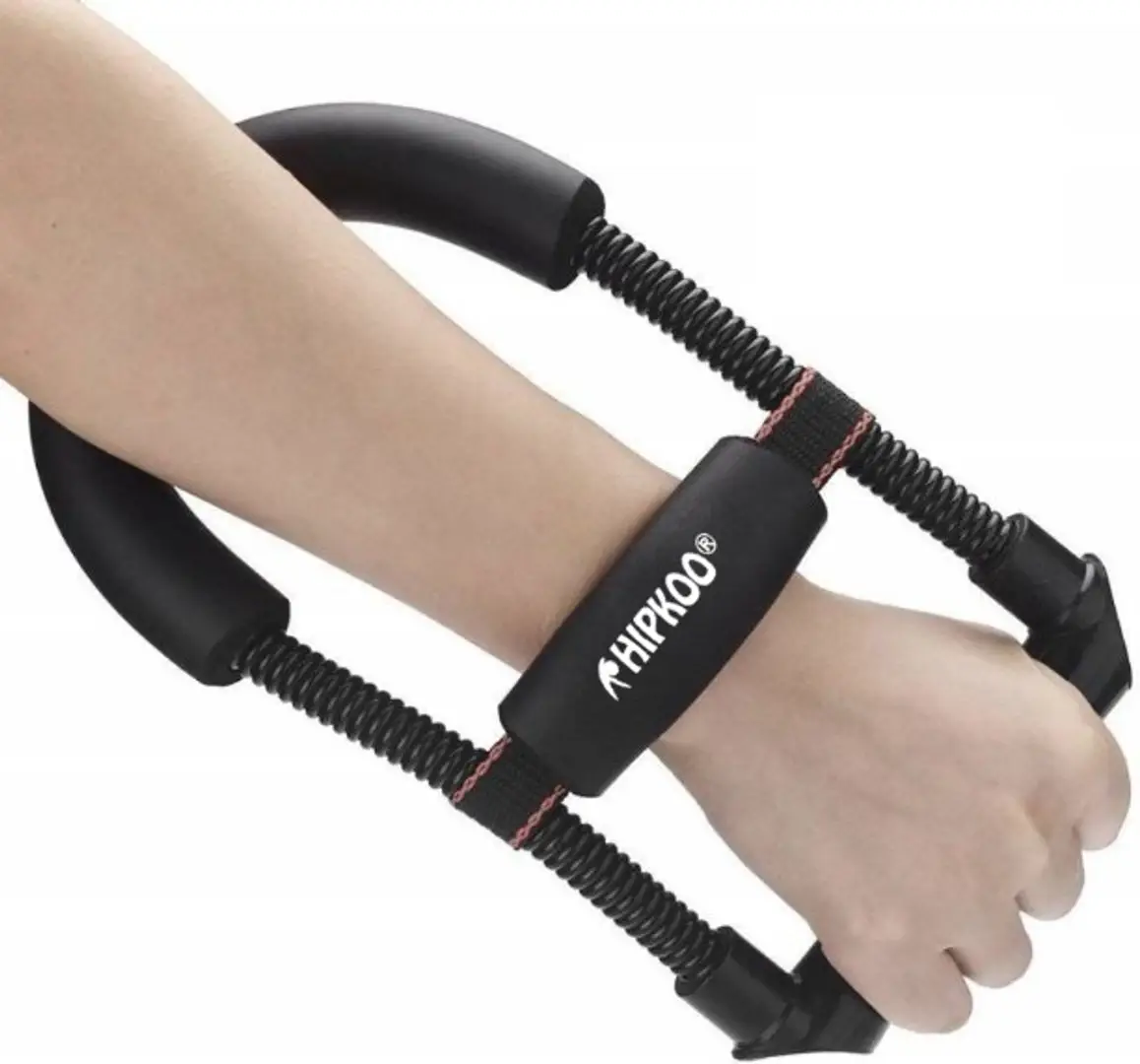 Hipkoo Sports Forearm Flexor (20 Kg) Strength Hand Grip/Fitness Grip (Black)