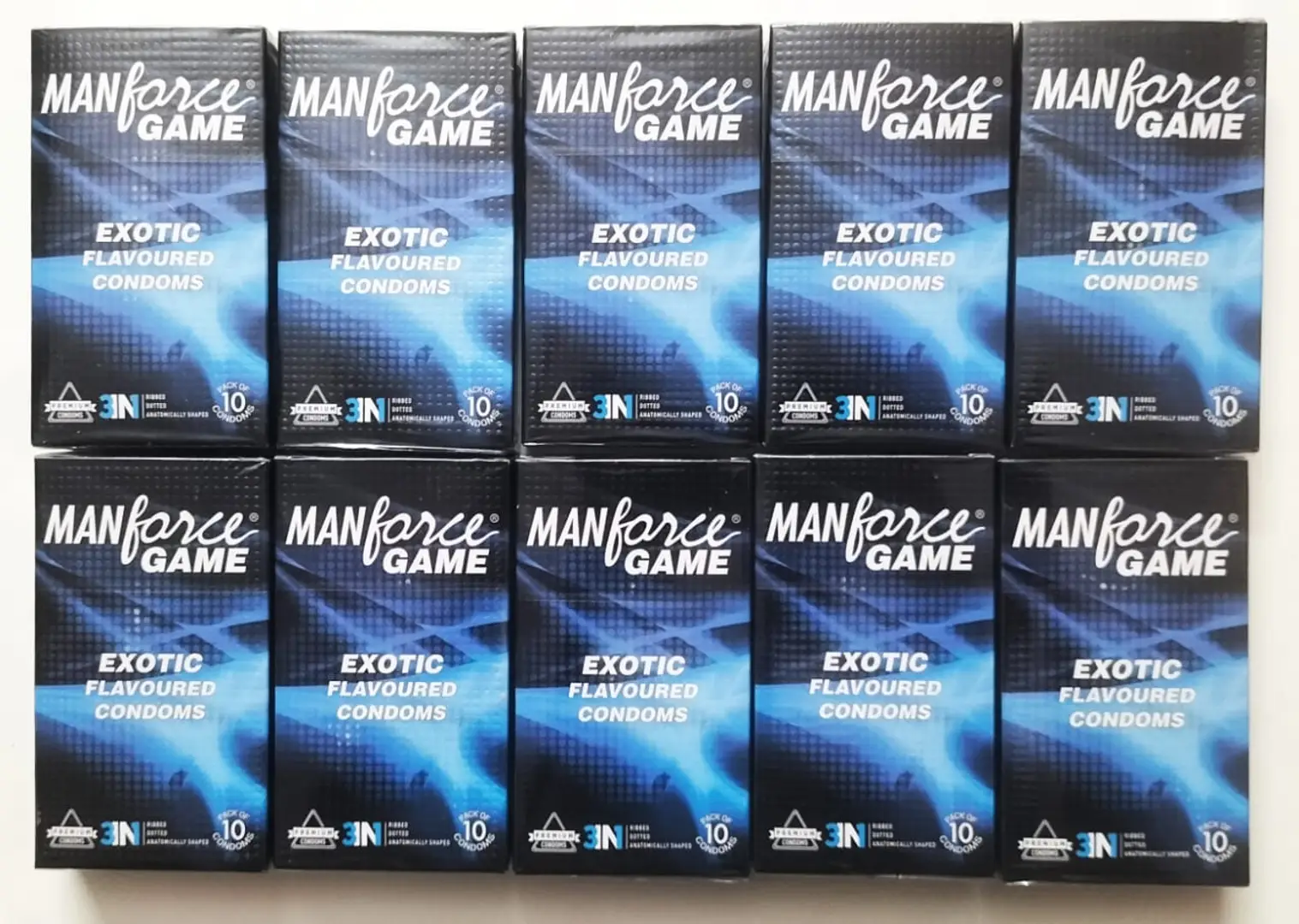 Buy Manforce Game Premium Condoms Exotic Flavored Combo Of 10 Packs 3 In 1 Ribbed Dotted 5570