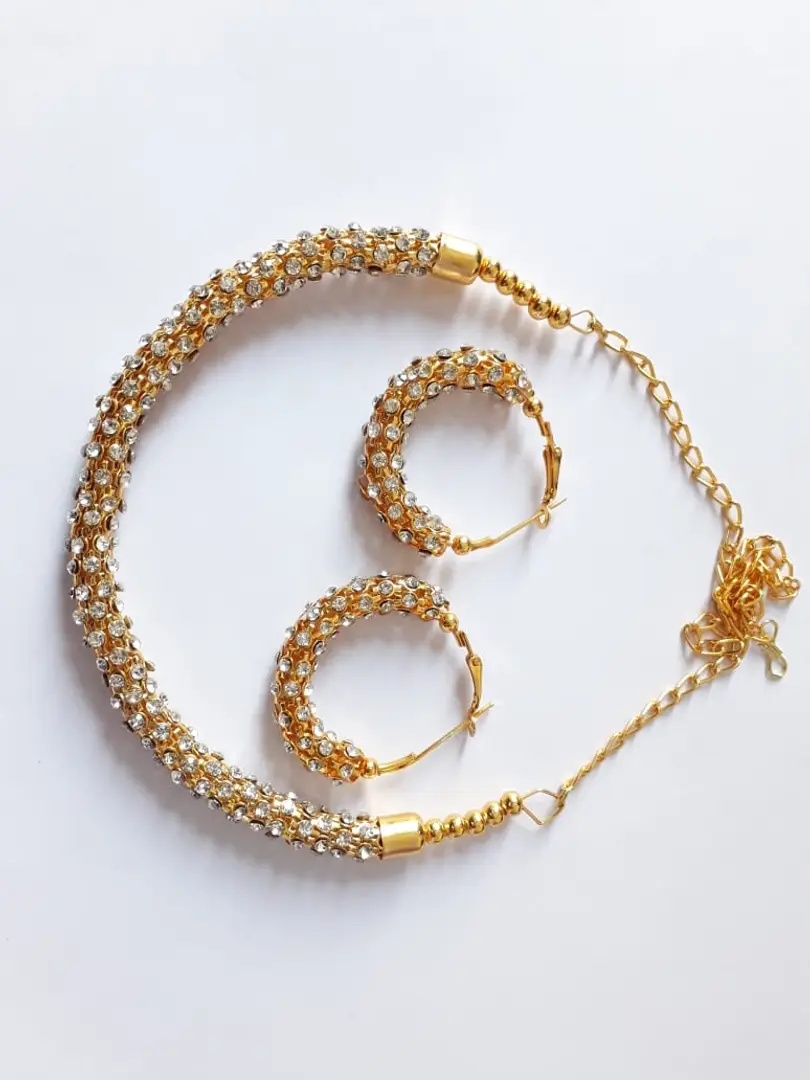 brass jewelry set