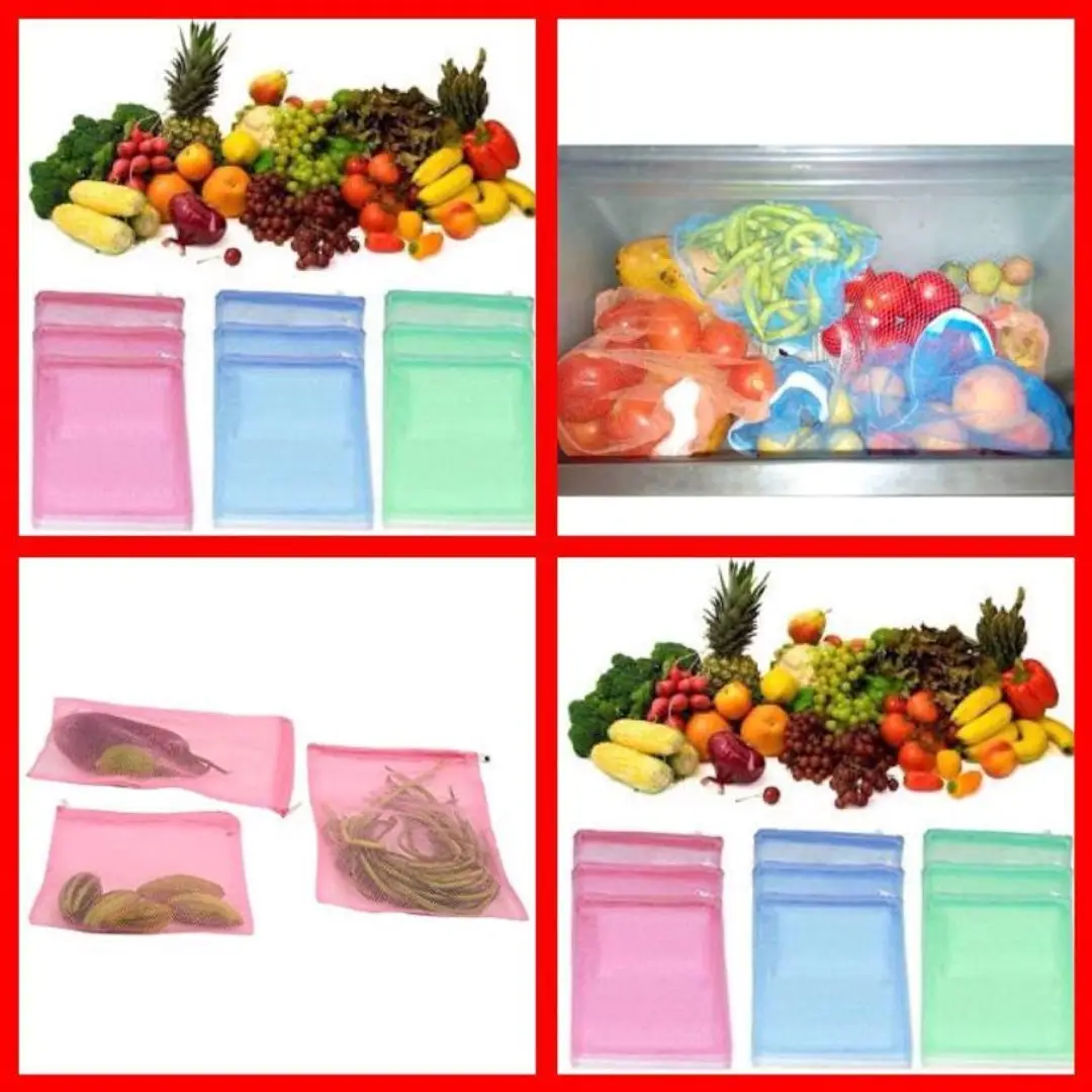 Vegetable bag for discount fridge