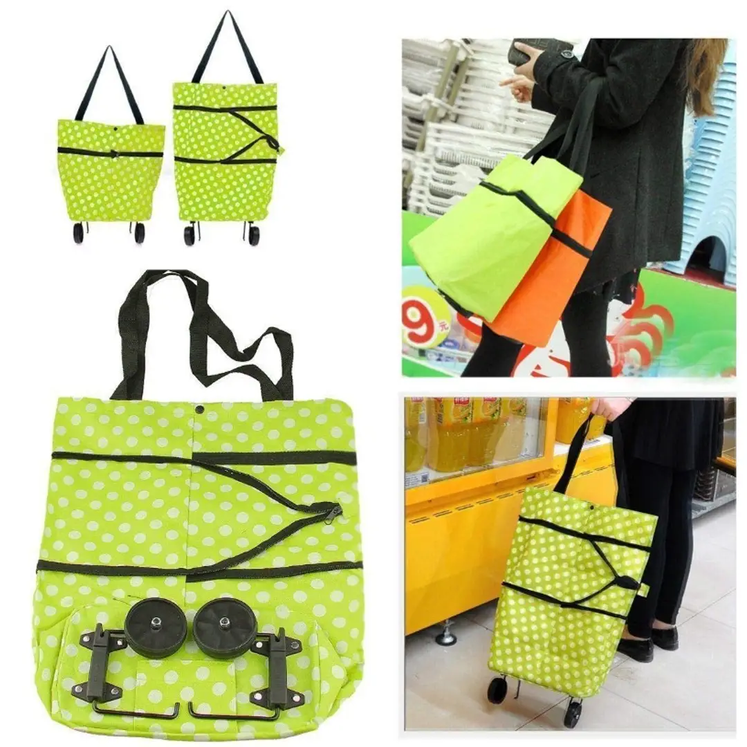 Portable shopping trolley online bag