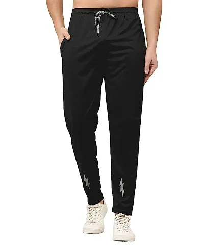 Buy Stylish Stretchable Solid Track Pants For Men Pack of 2 Online