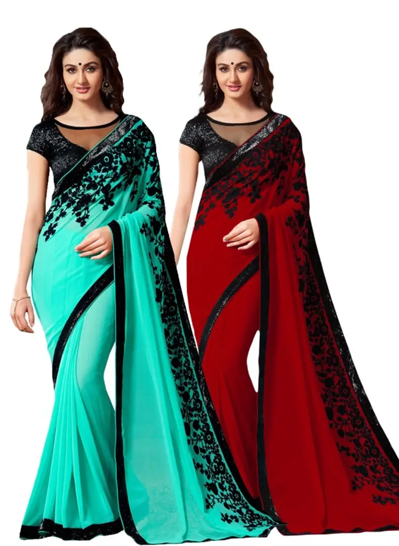 Saree Blouse COMBO OFFER • ₹ 2750/- | Saree, Maroon saree, Cotton saree