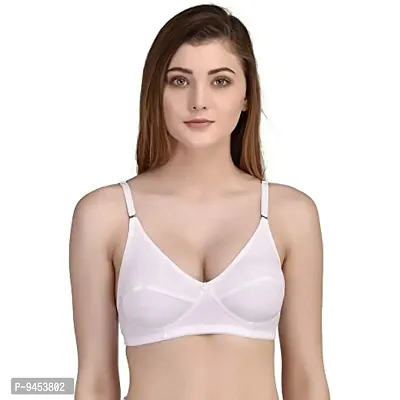 Buy ALVI GARMENTS Women's Girl's Cotton Non-Padded with Transparent Strip  Regular Bra (C, 38) Maroon Online In India At Discounted Prices