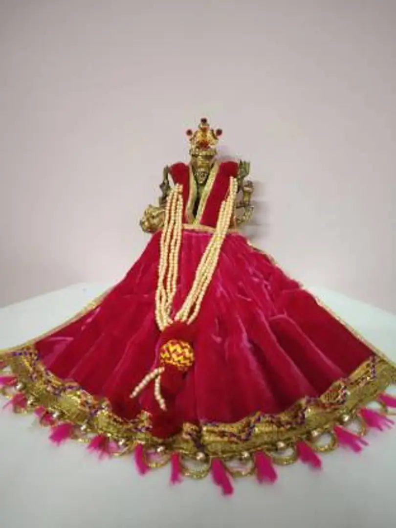 Dresses for Devi Durga,Lakshmi,Parvati, Lehanga & Chunri, Pack of 6, Size 5  no | eBay