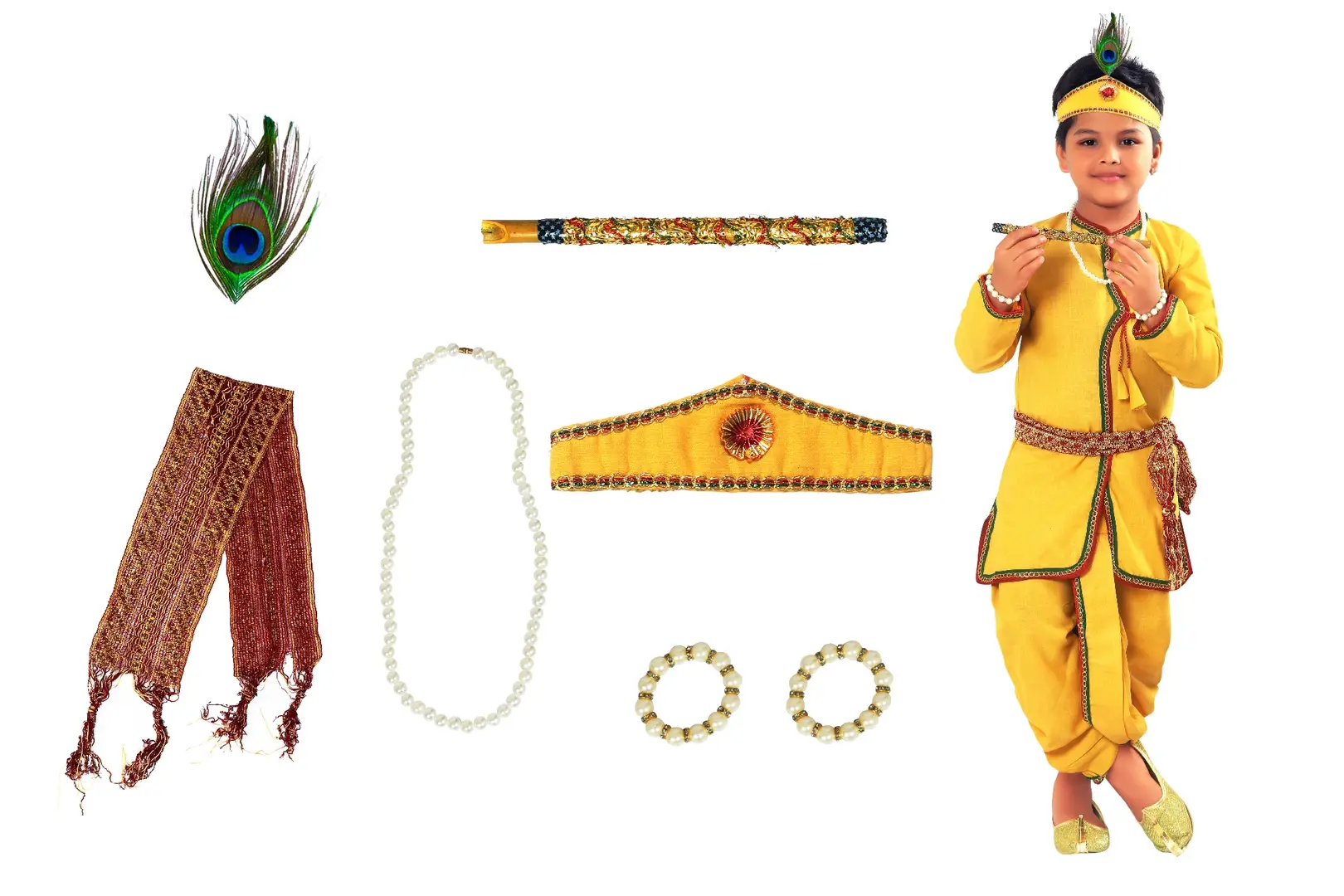 KAKU FANCY DRESSES Lord Krishna Costume For  Krishnaleela/Janmashtami/Kanha/Mythological Character -Black, 5-6 Years,  For Boys Kids Costume Wear Price in India - Buy KAKU FANCY DRESSES Lord Krishna  Costume For Krishnaleela/Janmashtami/Kanha/Mythological ...