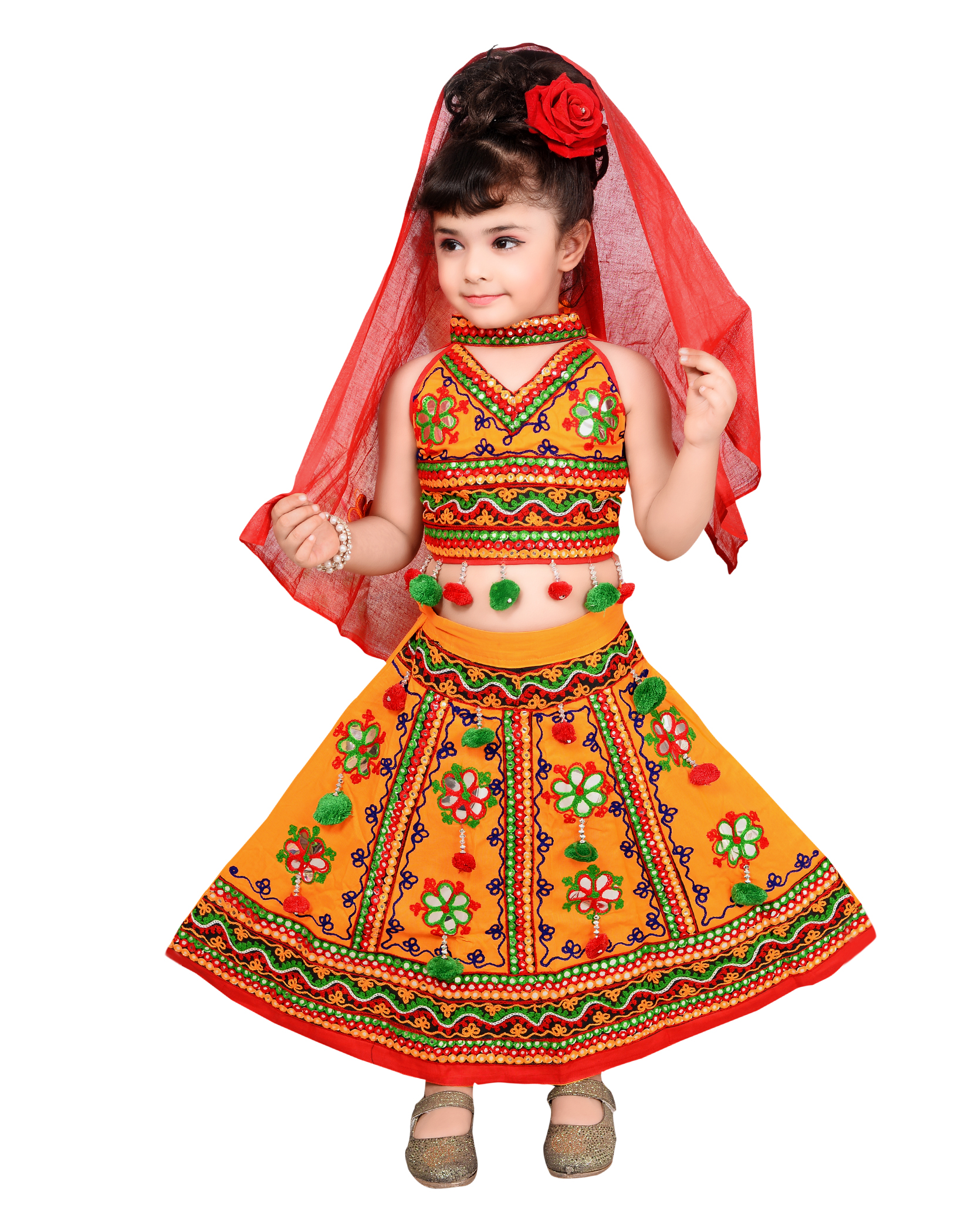 girls dandiya dress