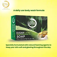Oir Sugarcane Almond nutrifying Moisturizer [100ml]  Sugarcane Handmade Soap [75gm] pack-thumb2