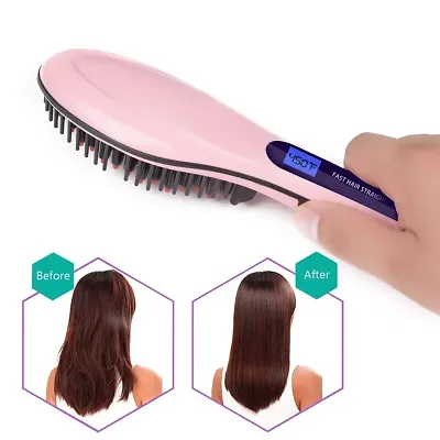 Vgr 568 Hair Straightening Comb Electric Massage Comb Mini Hair Straightener  Multifunction Electric Comb For Ladies Vgr V568  Electric Hair Brushes   AliExpress