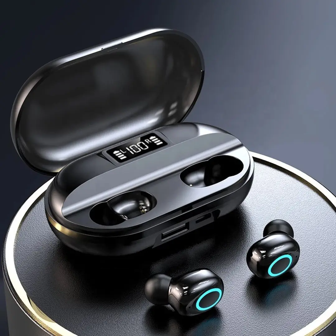 Tws true wireless cheap earbuds with power bank