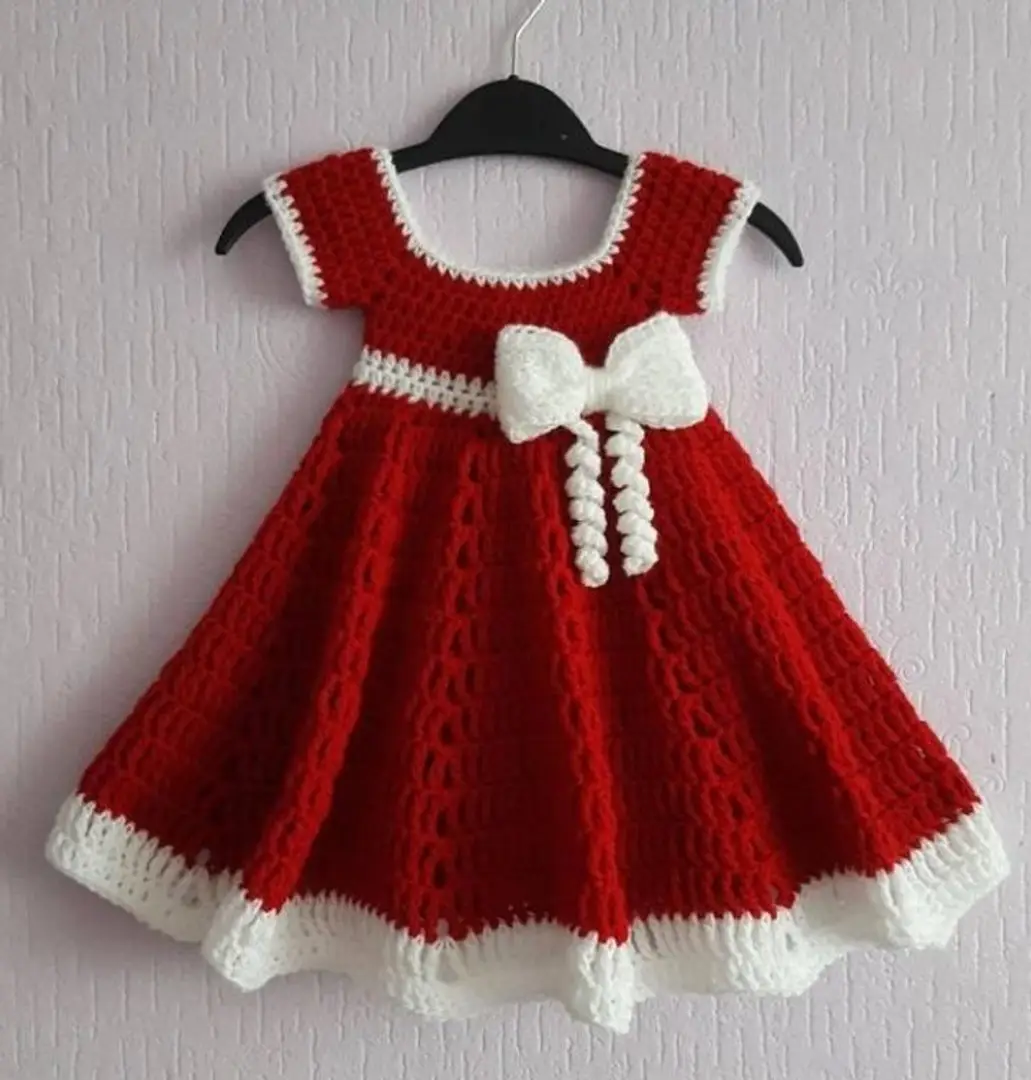 girls woolen frock