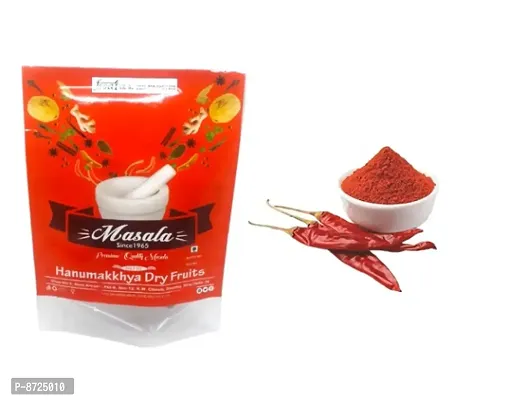 Hanumakkhya Dry Fruits Premium Quality Kashmiri Chilli Powder|lal mirch Powder-400GMS-thumb0