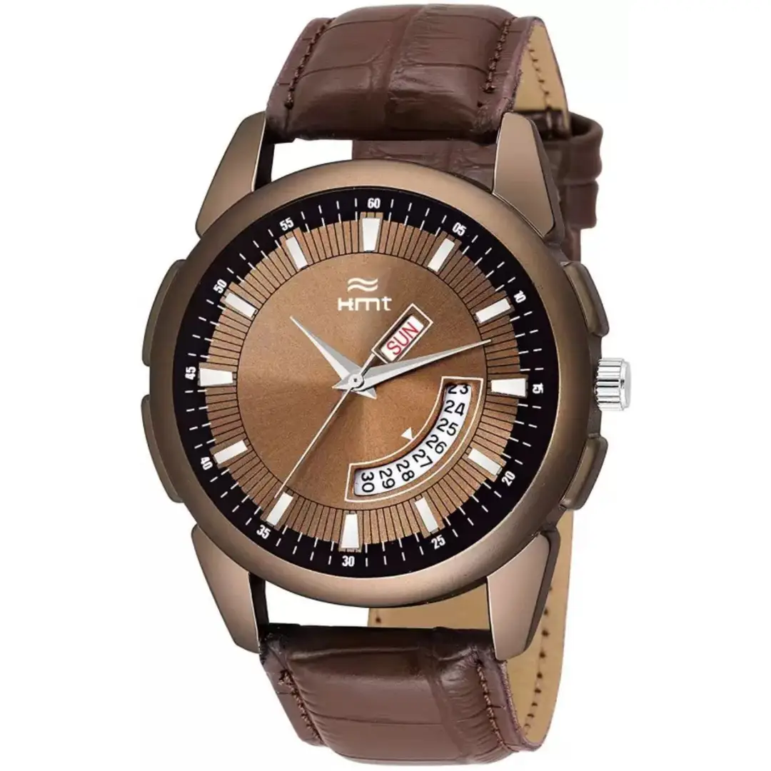 Buy HEMTJublee Golden Day n Date Display-HM-RD-001 Analog Watch - for Men  Online at desertcartKUWAIT