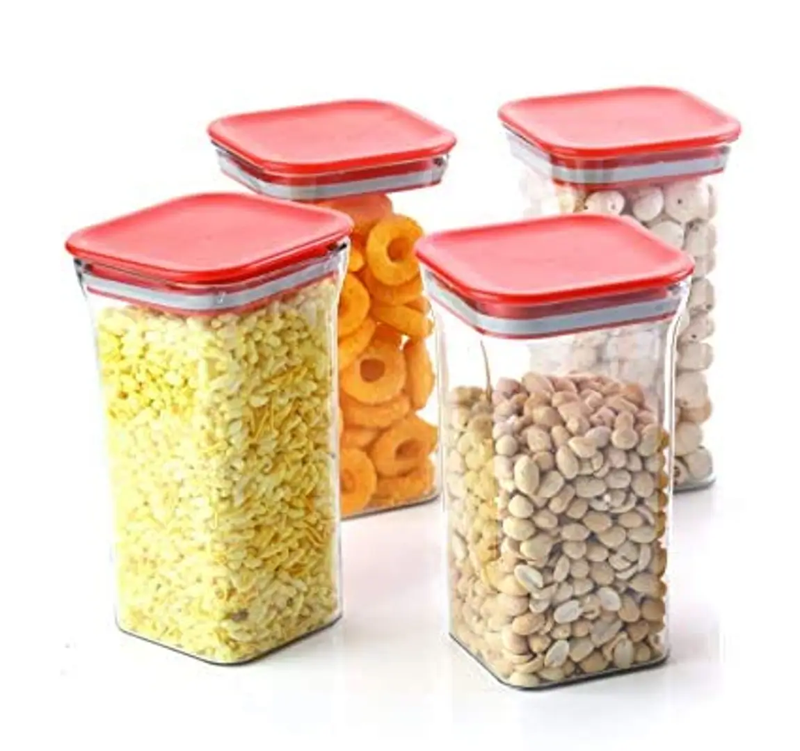 12 X LARGE GLASS JARS 1100ml Food Storage Container 