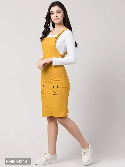 Buy Yasong Women Girls Long Suspender Skirt Denim Dungarees Dress Pinafore  Online at desertcartINDIA