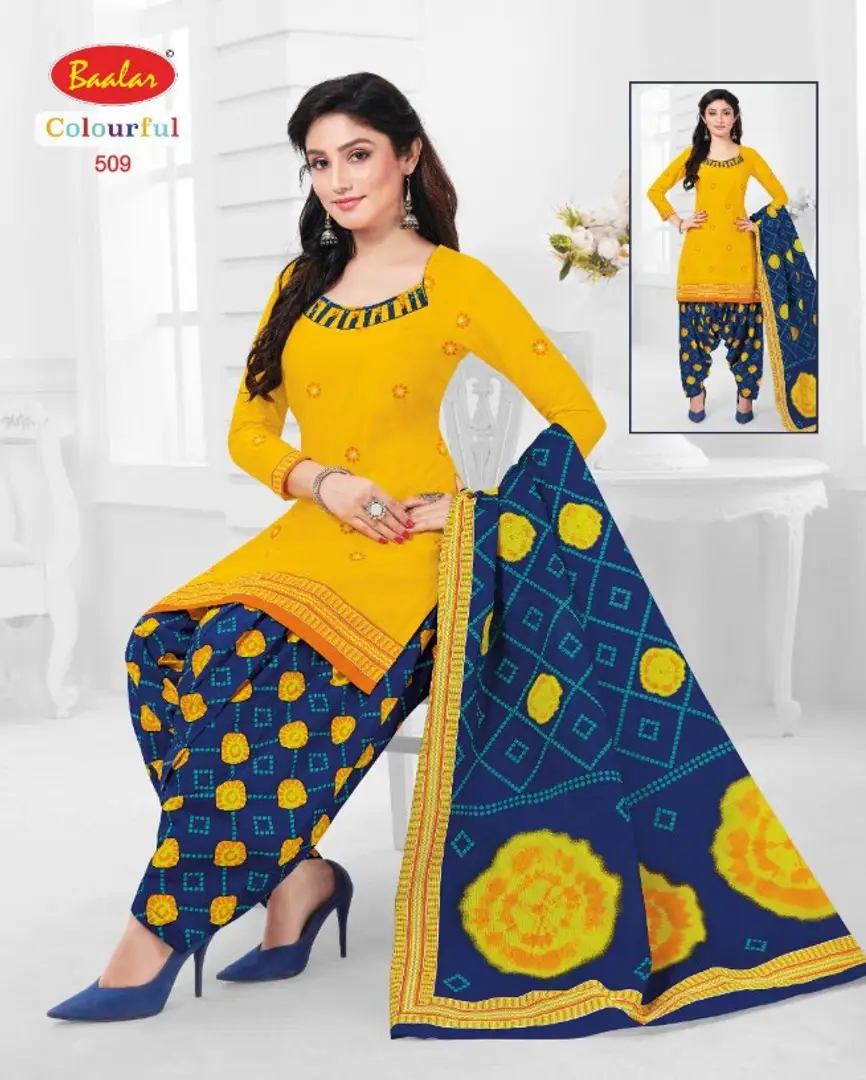 single CEEMEE Diff pattern Cotton girls patiyala dress, Size : 22 X 38 at  Best Price in Solapur