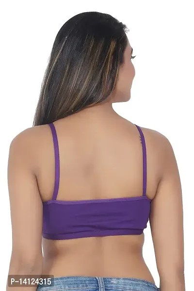 Buy UDVD Without Open Single Layer Beginners, Flat Sports Bra for Girls  Purple Color, 32 Size B Cup Online In India At Discounted Prices