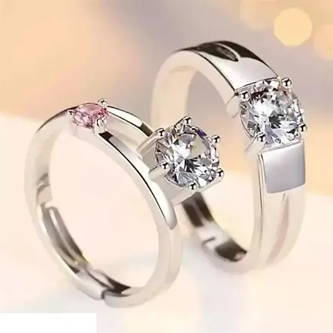 Adjustable Couple Rings For Gift & Proposal