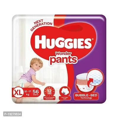Huggies Wonder Pants, Extra Large (XL) Size Diapers, 56