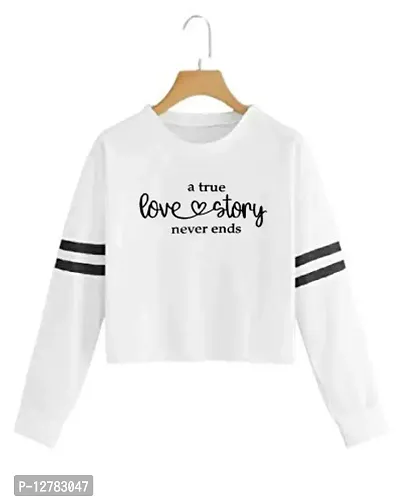 Buy Stylish Designer Love-dil Printed 100% Cotton Full Sleeve T-shirt For  Women And Girls Pack Of 1 Online In India At Discounted Prices
