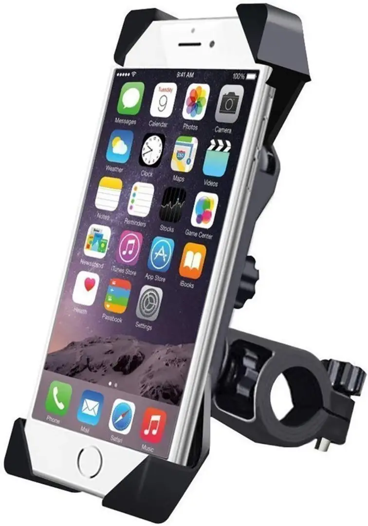 Phone stand clearance for cycle