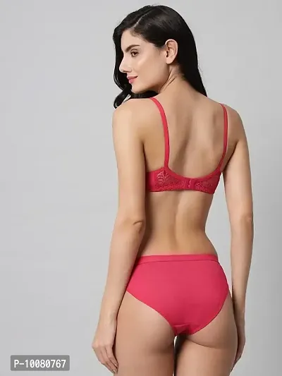 Buy Women Cotton Bra Panty Set, Sexy Lingerie Set Pack of 2 Online