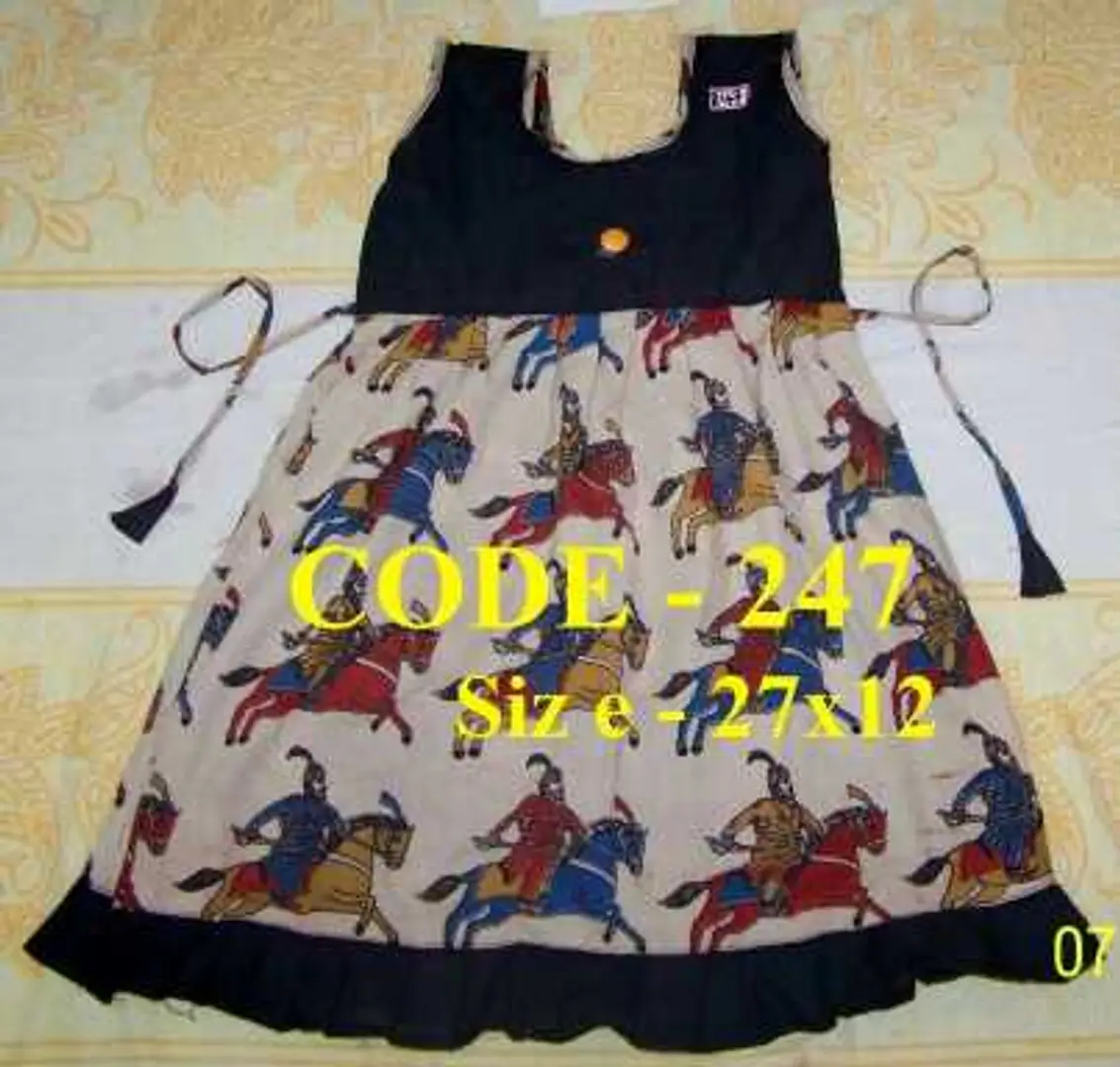 kalamkari frocks for kids