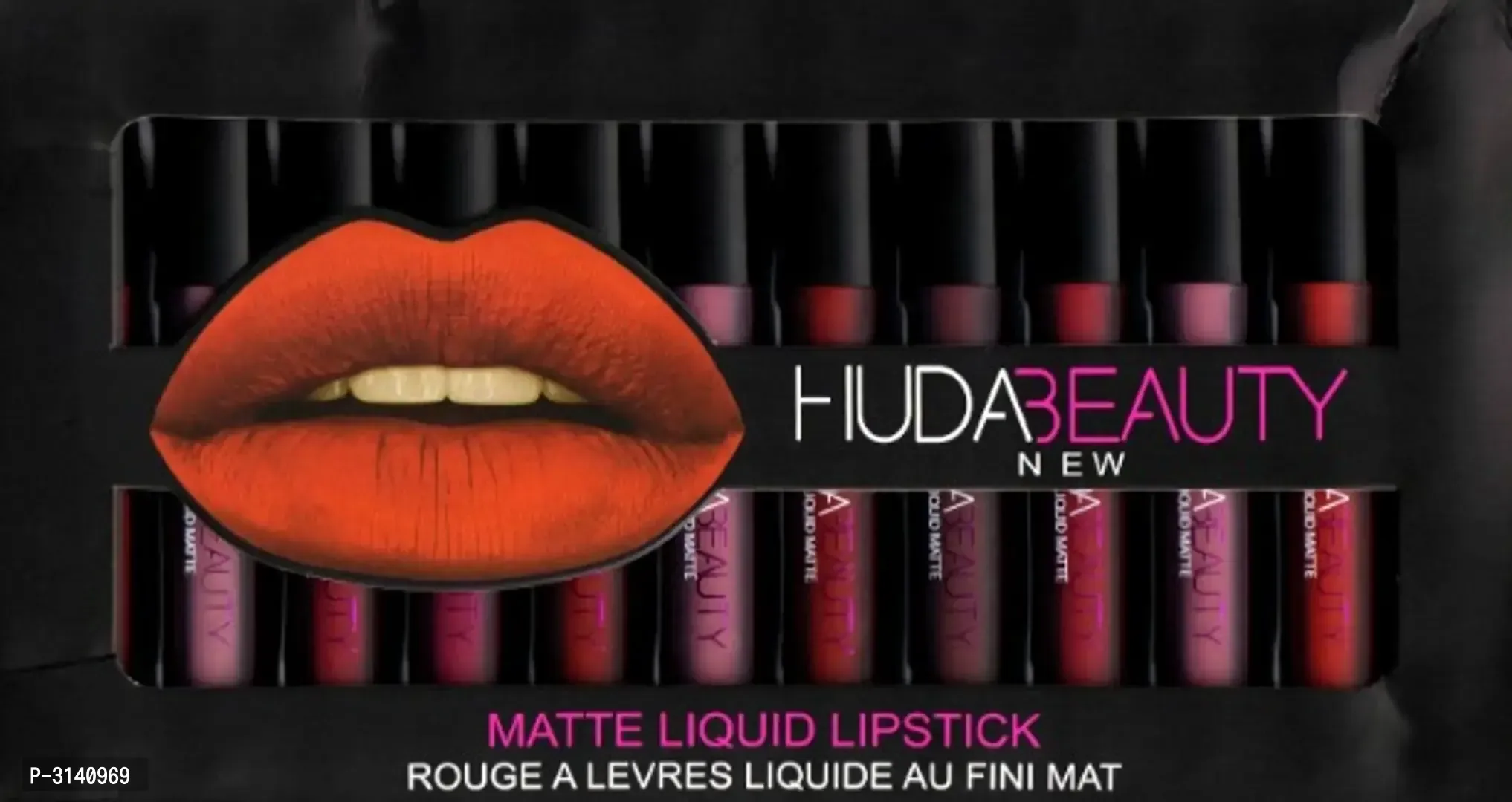Huda Beauty Liquid Matte 12pcs Lipsticks Set