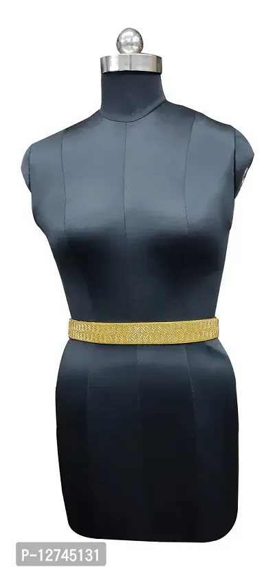 Designer Embroidery Saree Belt Cloth Waist Saree Belt and
