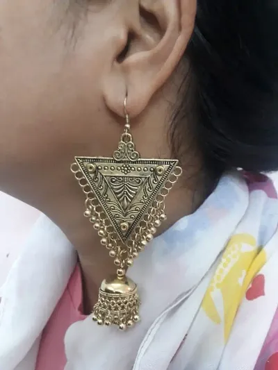 Trendy gold on sale earrings 2019