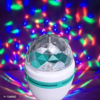 LED Rotating Bulb in Multi-Color-1 PC Single Disco Ball-thumb0
