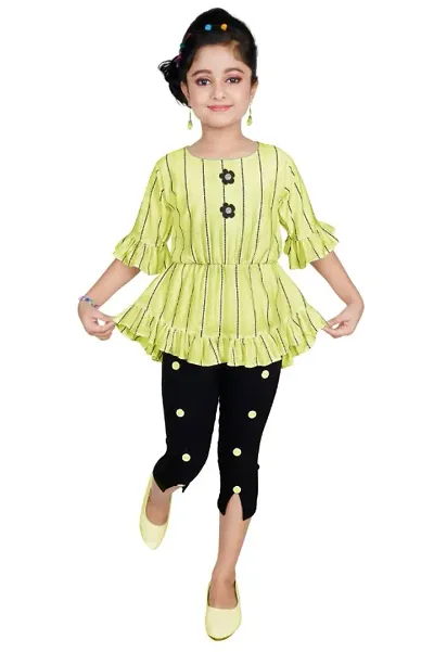 Capri dress for girls top