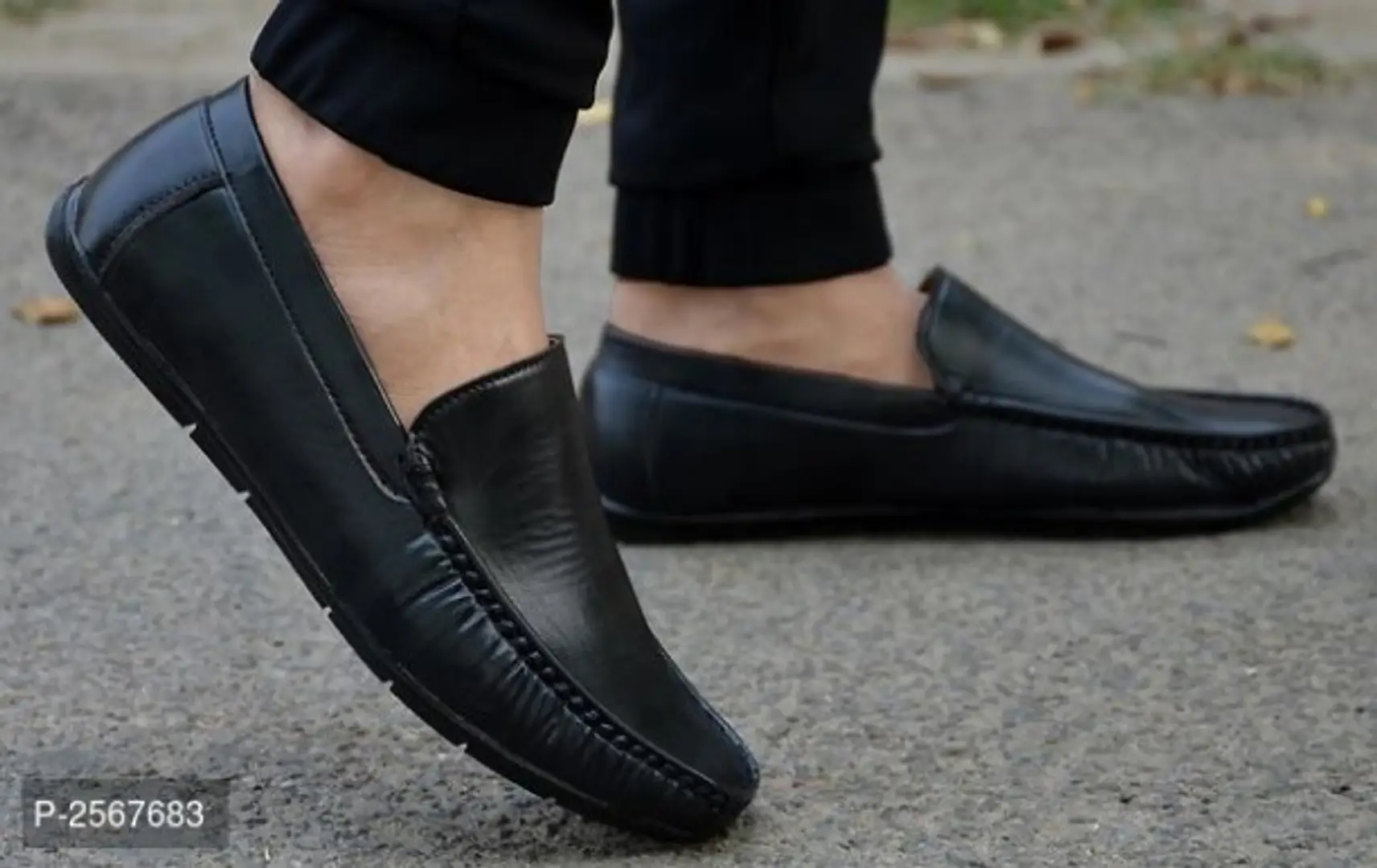 Stylish 2024 black loafers