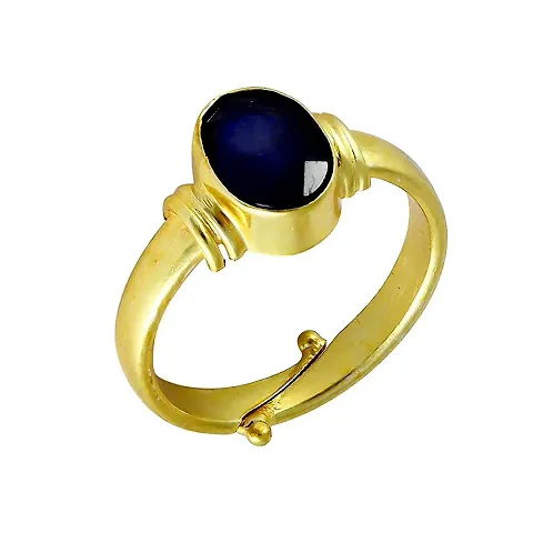 7.25 Ratti Blue Sapphire Ring for Men Women